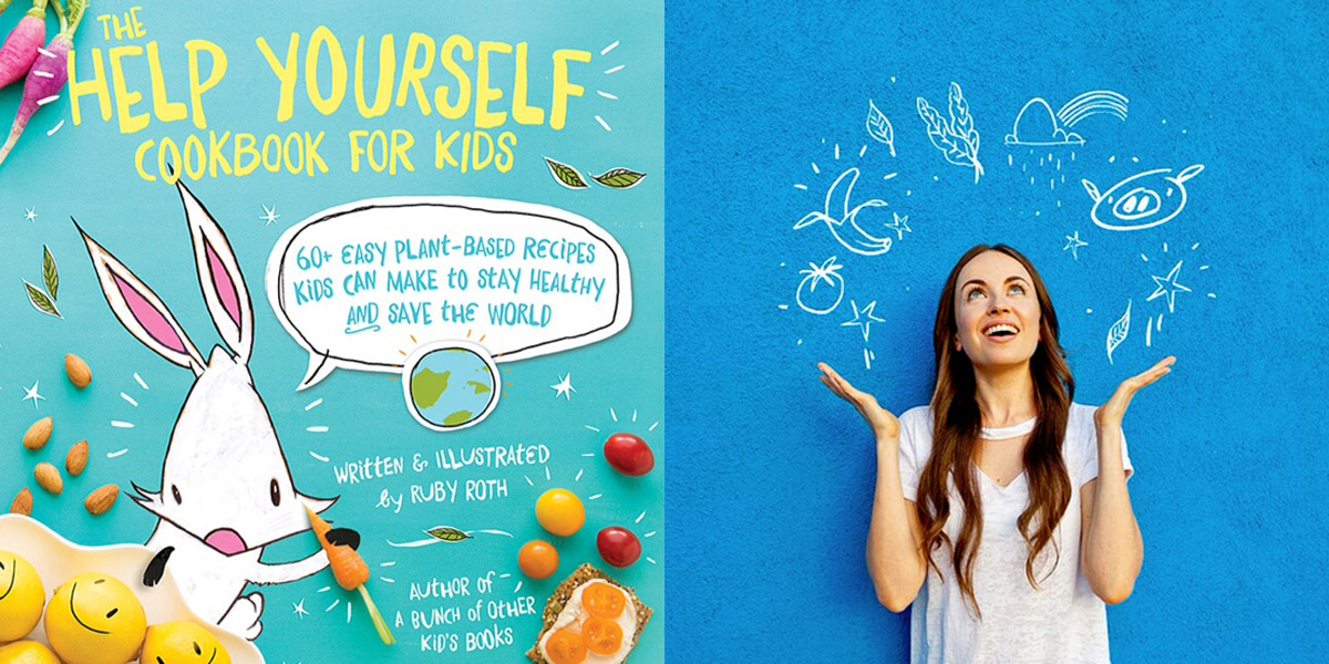 Vegāniskā pavārgrāmata pašiem mazākajiem: The Help Yourself cookbook for kids Vegāniskā pavārgrāmata pašiem mazākajiem: The Help Yourself cookbook for kids