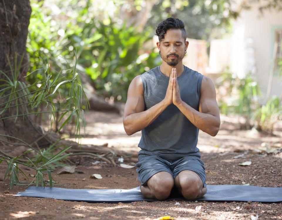 Yoga in nature.